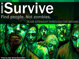 iSurvive: zombie survival iPhone application
