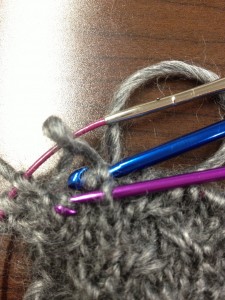 knitting example